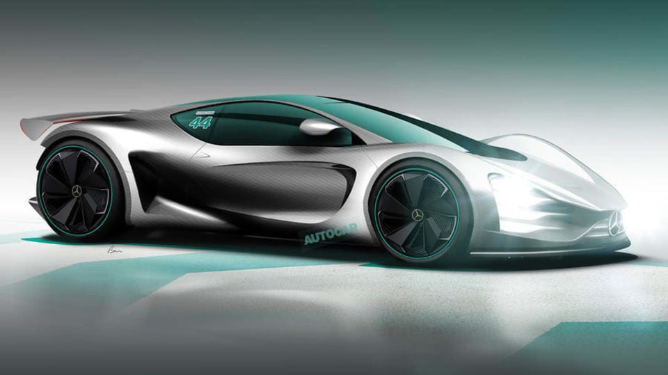 Render Mercedesu-AMG Project One